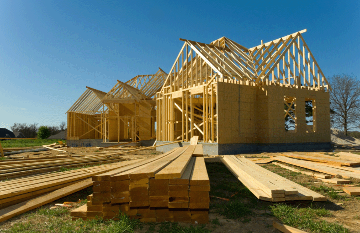 House being built